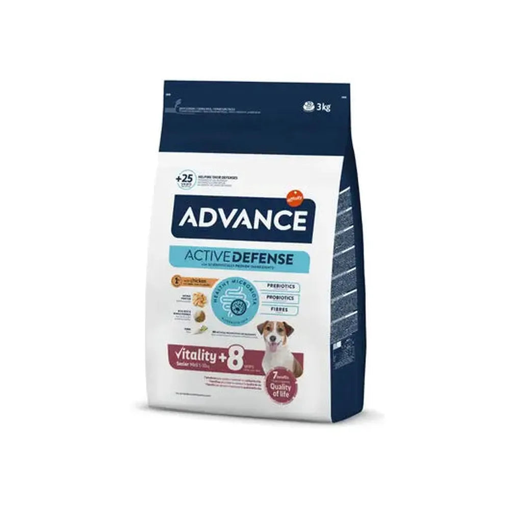 ADVANCE Vitality +7 Mini, Pui, Senior, Articulații & Inimă, 3 Kg