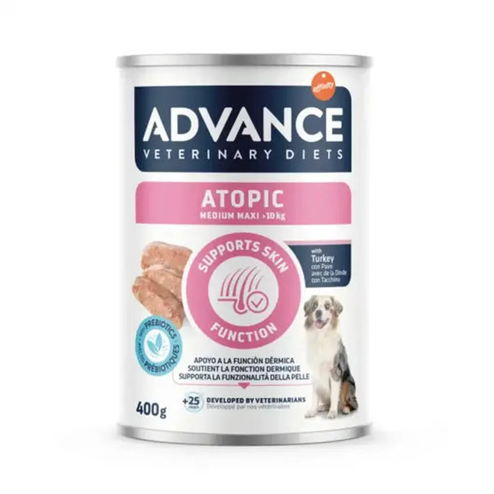 ADVANCE VET Atopic M/L, Curcan Pate, Dermatită & Prurit, 400g