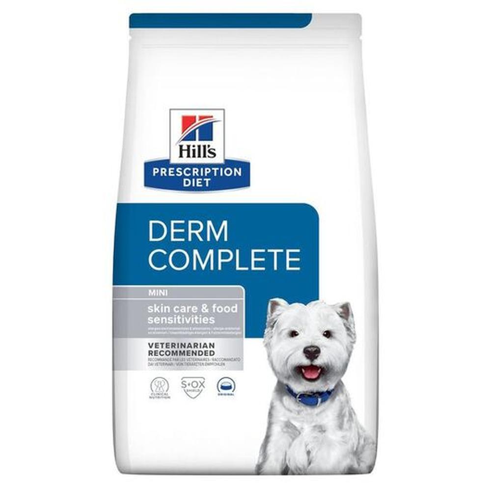 HILL'S PD Derm Complete Mini, Câini Mici, Suport Piele/Alergii/Dermatită, 1 Kg