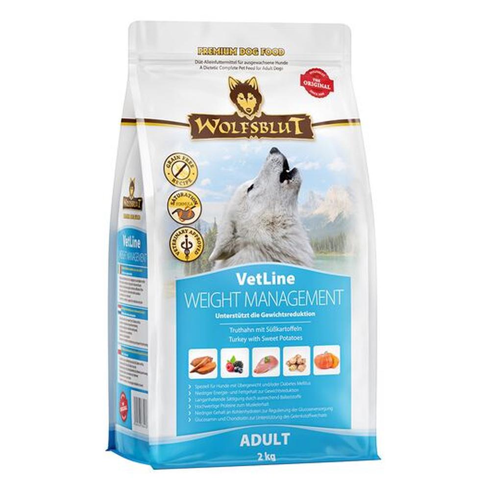 Wolfsblut Weight Management – Dietă Veterinară pentru Câini | Control Greutate & Diabet, Low Fat, Fibre Sățioase, L-Carnitină