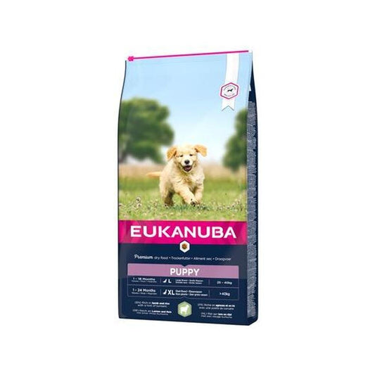 EUKANUBA Puppy Large Miel & Orez, DHA Creier & Creștere Controlată, 2.5 Kg