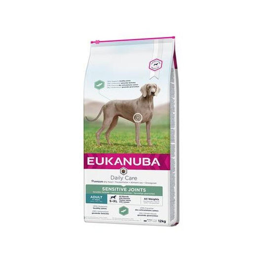 Eukanuba Sensitive Joints – Hrană uscată pentru câini adulți, Mobilitate Articulară, Pui, 12 kg