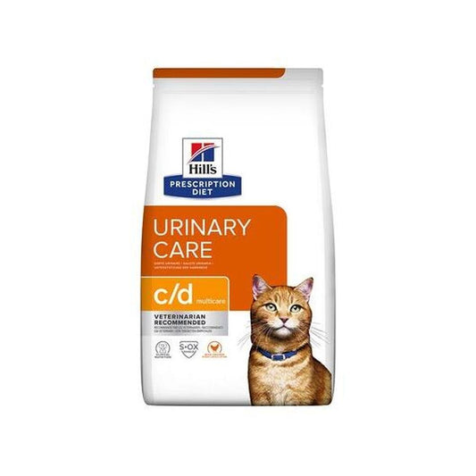 HILL'S PD Feline c/d Multicare, Urinar, Struviți/Oxalați, Pui, 1.5 Kg