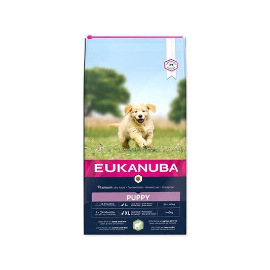 EUKANUBA Puppy Miel & Orez, DHA Creier & Digestie Ușoară, 12 Kg