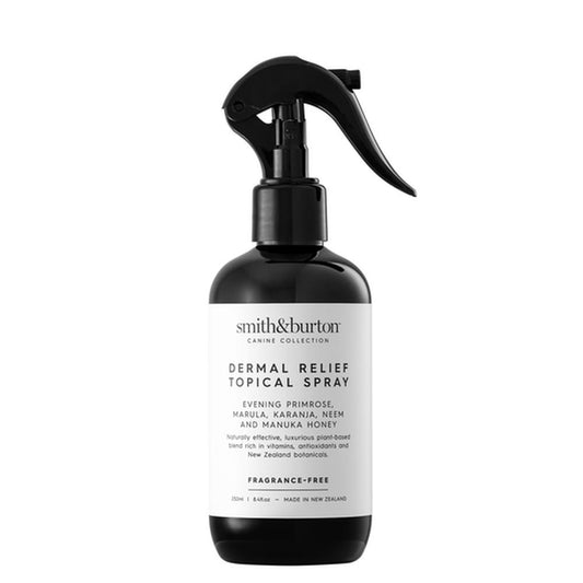 smith&burton dermal relief topical spray pentru caini si pisici cu miere de manuka pentru caini cu probleme de piele 250 ml