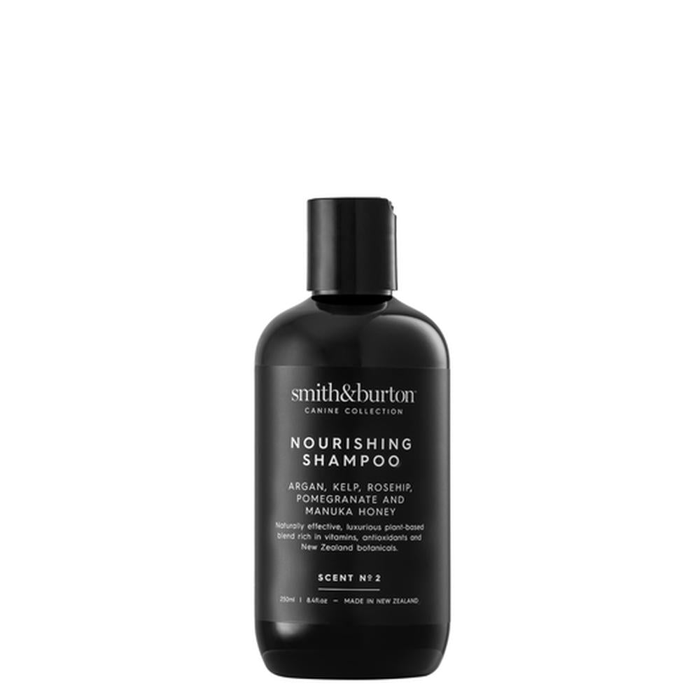 smith&burton sampon hranitor BIO pentru caini cu argan, kelp, miere de manuka, macese si rodie 250 ml
