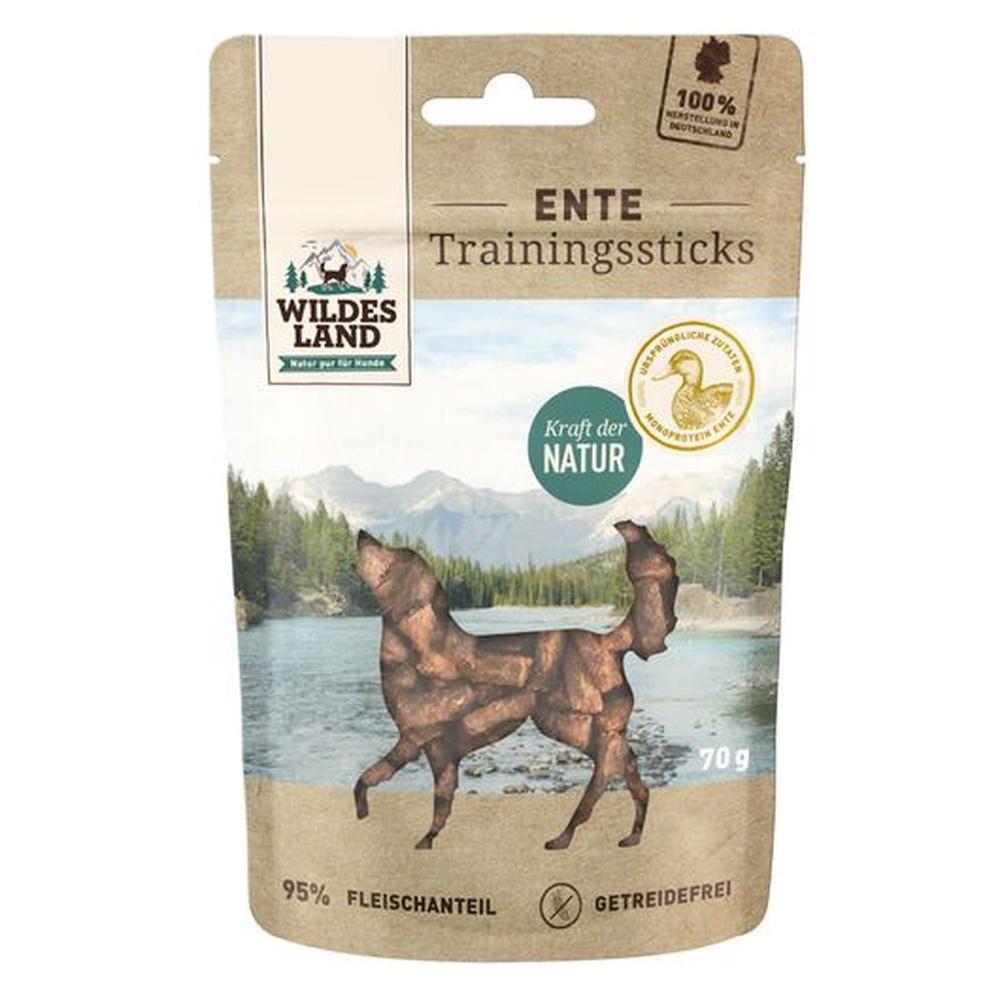Wildes Land Sticks Recompense Câini | 95% Rață | Monoproteină Fără Cereale 70g