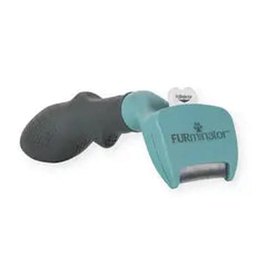 FURminator Cat Undercoat M/L Short – Perie DeShedding Pisici Medii & Mari, Blană Scurtă | Reduce Năpârlirea cu 90%