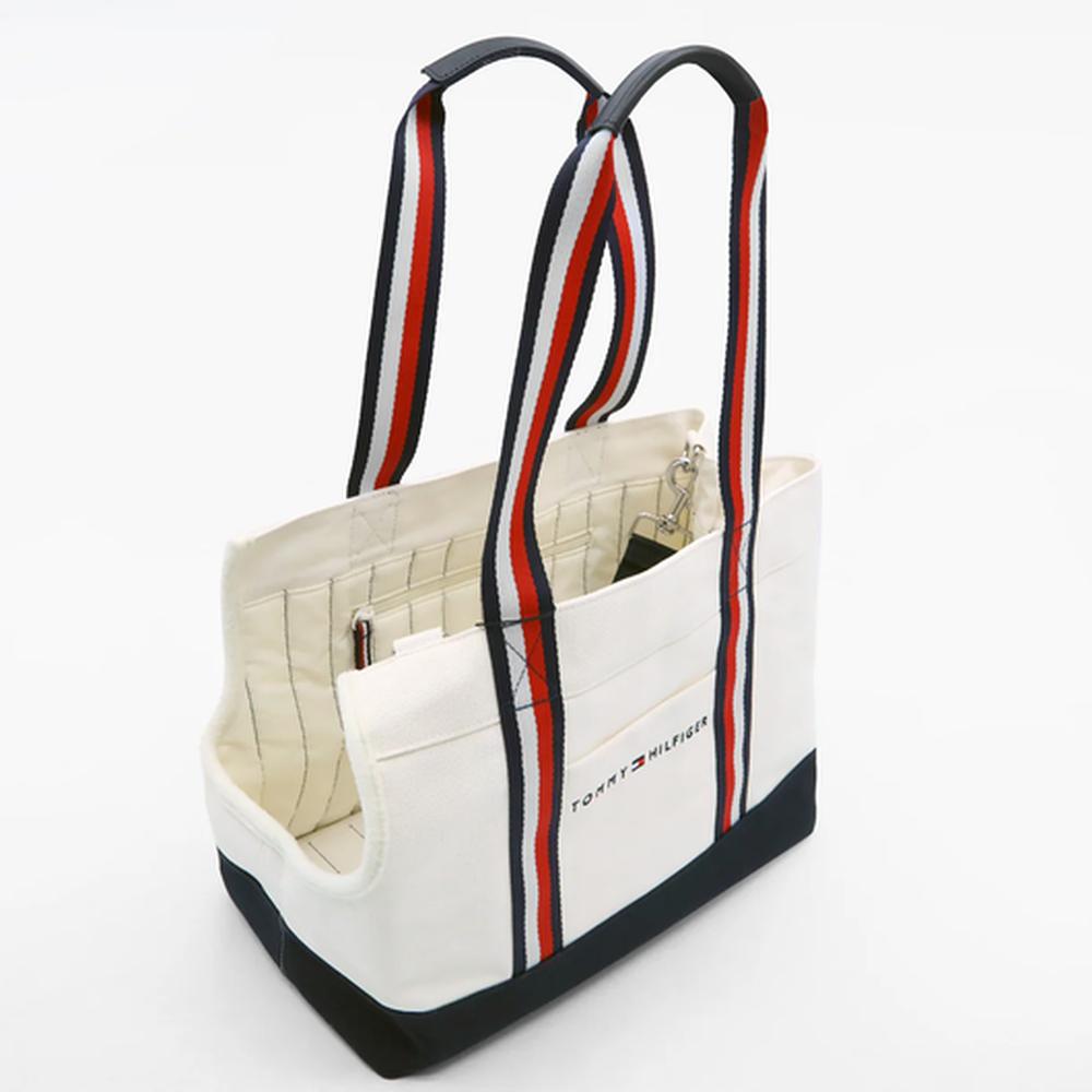 Tommy Hilfiger Geantă Tote Câini/Pisici, Transport Sigur Desert Sky M