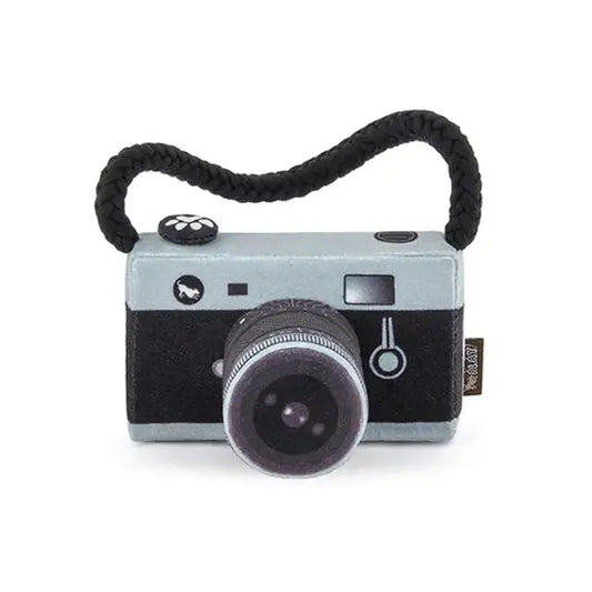 P.L.A.Y. Camera Plush Toy – Jucărie Eco pentru Câini, Ultra Rezistentă