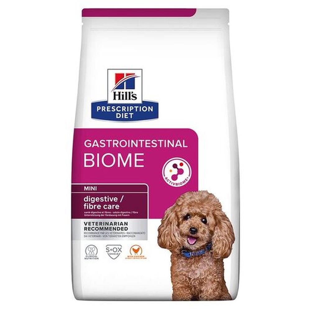 HILL'S PD GI Biome Mini, Câini Mici, Digestie/Microbiom, Fibre, 1 Kg