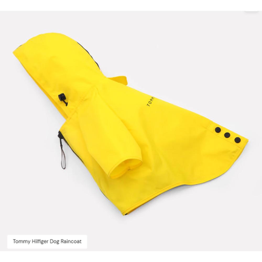 Tommy Hilfiger Pelerină de Ploaie XS, Galben, Câini/Pisici, Impermeabilă, Talie Mică/Căței